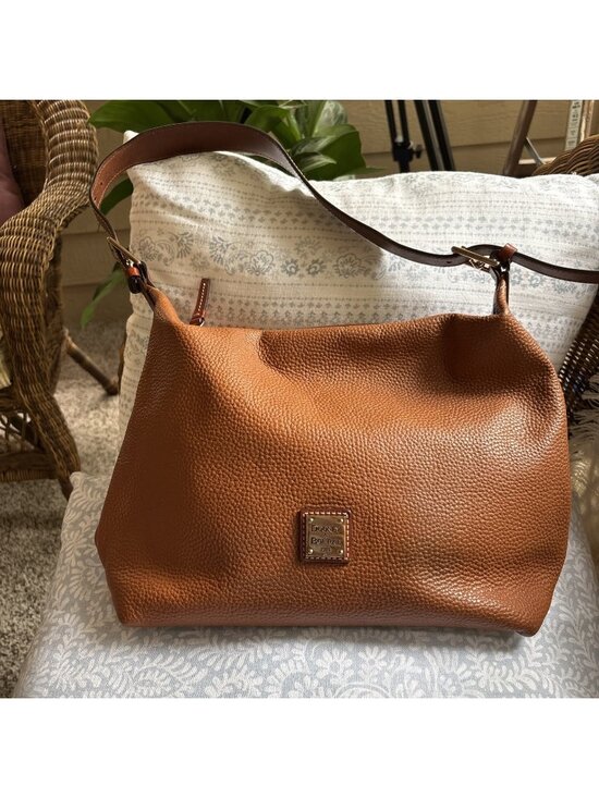 Dooney & Bourke Handbags - dooney and bourke X-Large Courtney Sac  Pebble Grain Leather